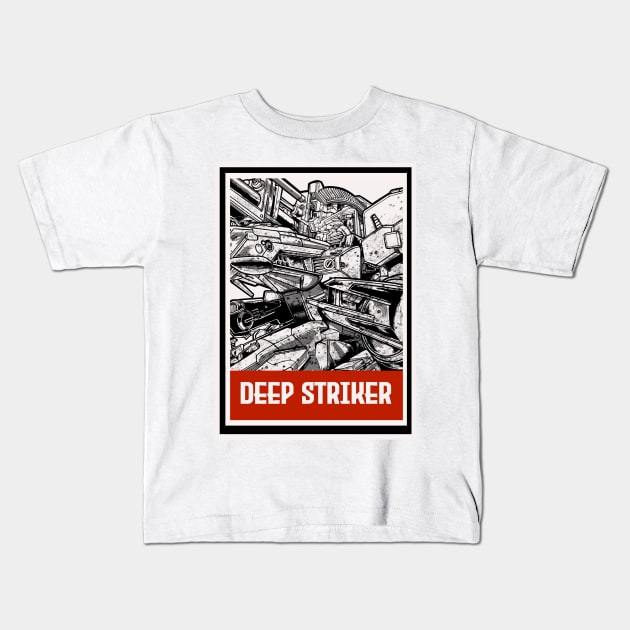 deep striker Kids T-Shirt by kimikodesign